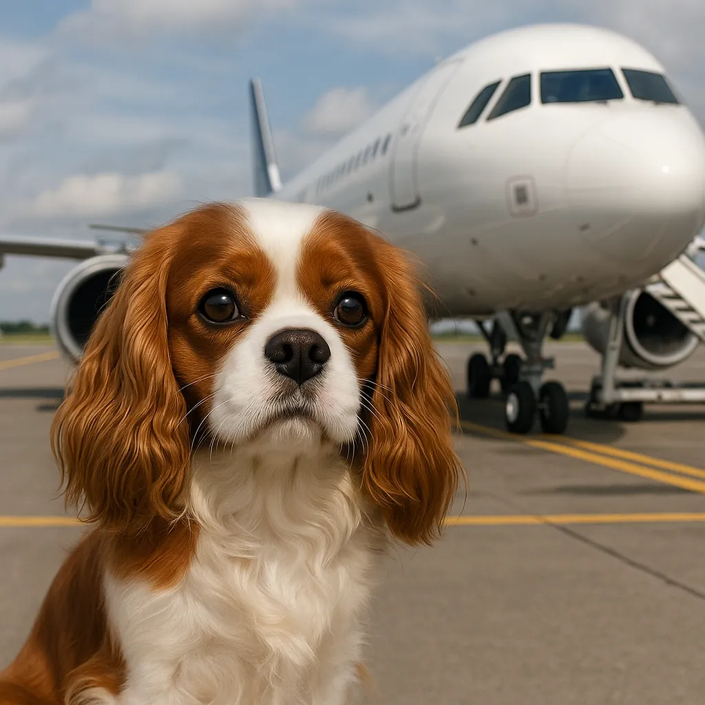 voyager avec son cavalier king charles